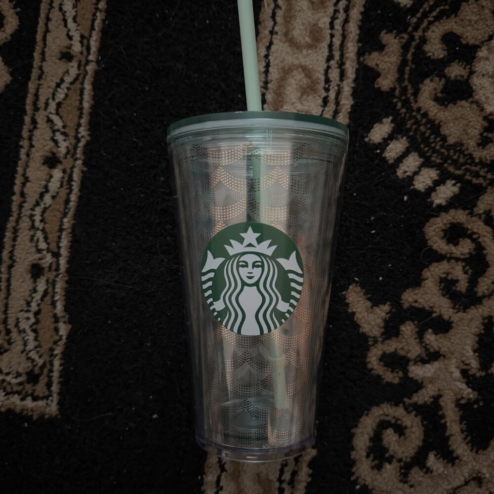 Starbucks Reusable Cold Beverage Cup in Wintergreen/Mint Green